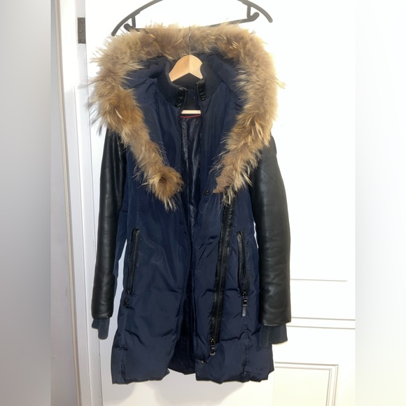 Atelier Noir RUDSAK Jacket XS Black Leather Trim - Picture 3 of 7